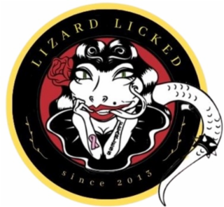 LIZARD LICKED FEARLESS SINCE 2013 logo