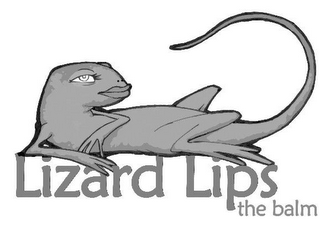 LIZARD LIPS THE BALM logo