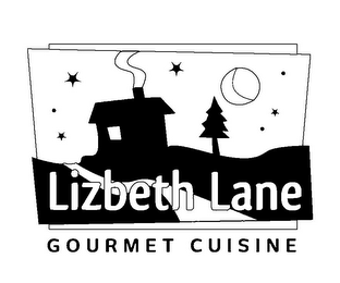 LIZBETH LANE GOURMET CUISINE logo