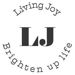LJ BRIGHTEN UP LIFE LIVING JOY logo