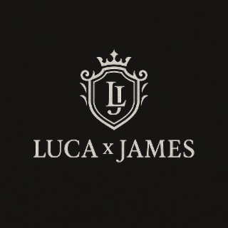 LJ LUCA X JAMES logo