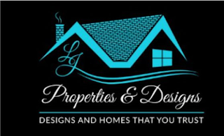 LJ PROPERTIES & DESIGNS DESIGNS AND HOMES THAT YOU TRUST logo
