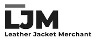 LJM LEATHER JACKET MERCHANT logo