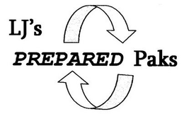 LJ'S PREPARED PAKS logo