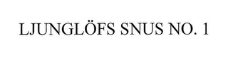 LJUNGLOFS SNUS NO. 1 logo