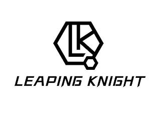 LK LEAPING KNIGHT logo