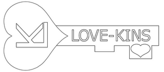 "LK" & "LOVE-KINS" logo