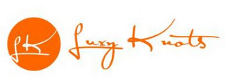 LK LUXY KNOTS logo