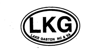 LKG LAKE GASTON NC & VA logo