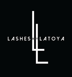 LL LASHES BY LATOYA logo