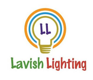LL LAVISH LIGHTING logo