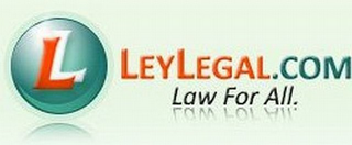 LL LEYLEGAL.COM LAW FOR ALL. logo