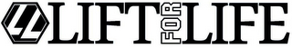 LL LIFT FOR LIFE logo