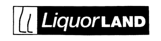 LL LIQUOR LAND logo