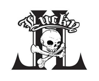 LL LUCKY logo