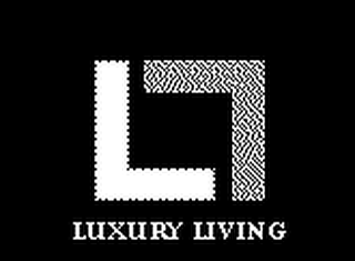 LL LUXURY LIVING logo