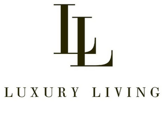 LL LUXURY LIVING logo