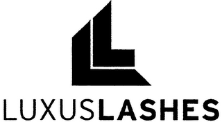LL LUXUSLASHES logo