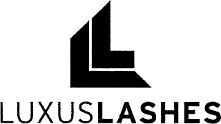 LL LUXUSLASHES logo