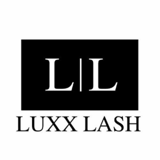 LL LUXX LASH logo