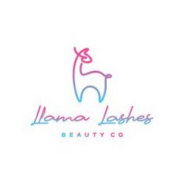 LLAMA LASHES BEAUTY CO logo