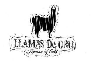 LLAMAS DE ORO LLAMAS OF GOLD logo