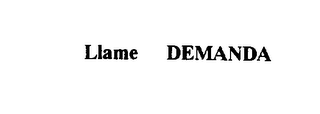 LLAME DEMANDA logo