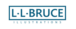 L·L·BRUCE ILLUSTRATIONS logo