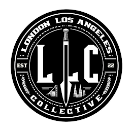 LLC LONDON LOS ANGELES COLLECTIVE EST 22 logo