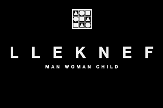 LLEKNEF MAN WOMAN CHILD logo