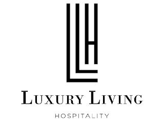 LLH LUXURY LIVING HOSPITALITY logo