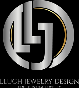 LLJ LLUCH JEWELRY DESIGN FINE CUSTOM JEWELRY logo