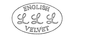 LLL ENGLISH VELVET logo