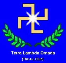 LLLL TETRA LAMBDA OMADA (THE 4-L CLUB) logo