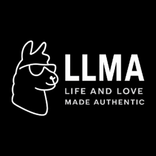 LLMA LIFE AND LOVE MADE AUTHENTIC logo