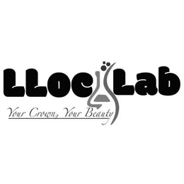 LLOC LAB YOUR CROWN, YOUR BEAUTY logo
