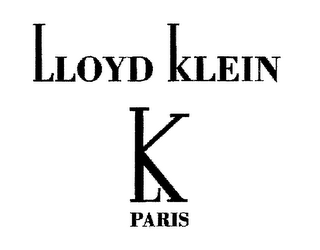 LLOYD KLEIN LK PARIS logo