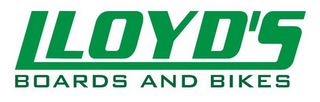 LLOYD'S BOARDS AND BIKES logo