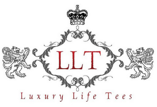 LLT LUXURY LIFE TEES logo