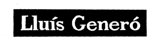 LLUIS GENERO logo