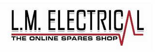 L.M. ELECTRICAL THE ONLINE SPARES SHOP logo
