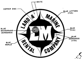 LM LAND & MARINE RENTAL COMPANY logo