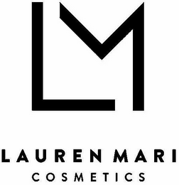 LM LAUREN MARI COSMETICS logo