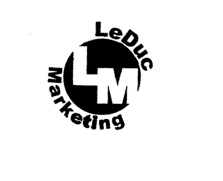 LM LEDUC MARKETING logo