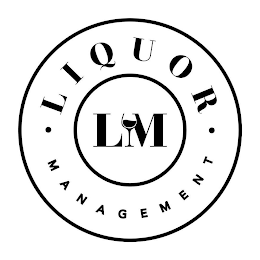 LM ·LIQUOR· MANAGEMENT logo