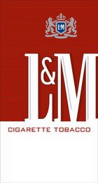 L&M L&M CIGARETTE TOBACCO logo