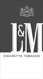 L&M L&M CIGARETTE TOBACCO logo