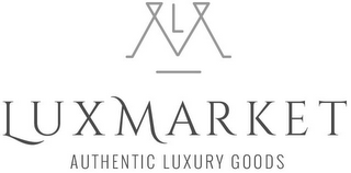 LM LUXMARKET AUTHENTIC LUXURY GOODS logo