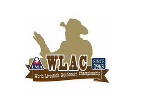 LMA WLAC SINCE 1963 WORLD LIVESTOCK AUCTIONEER CHAMPIONSHIP logo