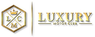 LMC LUXURY MOTOR CLUB logo